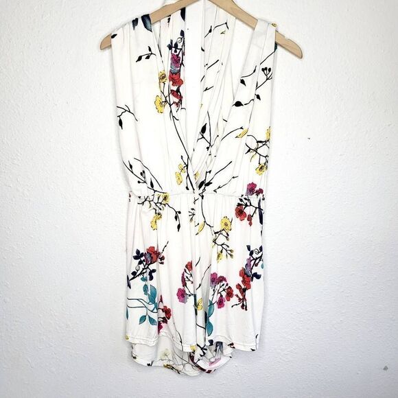 Blue Blush Pants - infinity convertable romper large